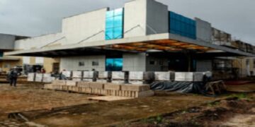 Pérola do Mamoré acompanha o avanço nas obras do Hospital de Guajará-Mirim
