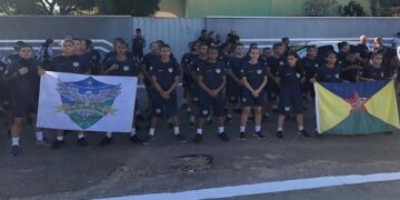 POLÍCIA MILITAR MIRIM DE BURITIS PARTICIPA PELA PRIMEIRA VEZ DO ENCONTRO ESTADUAL DA PMM