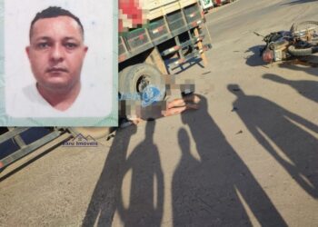 Trágico acidente no pátio de Frigorífico resulta na morte de motociclista