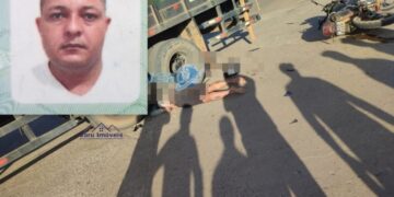 Trágico acidente no pátio de Frigorífico resulta na morte de motociclista