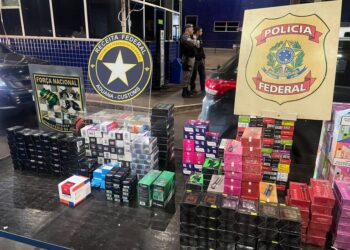 PF, em ação conjunta, intensifica fiscalização na Ponte Internacional da Amizade