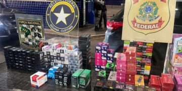 PF, em ação conjunta, intensifica fiscalização na Ponte Internacional da Amizade