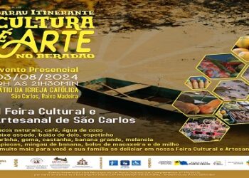Projeto Cultural: “Sarau Itinerante: Cultura é Arte no Beradão” acontecerá no Distrito de São Carlos – Baixo Madeira