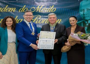 Governo de RO homenageia desembargador do Judiciário com a Medalha Mérito Marechal Rondon