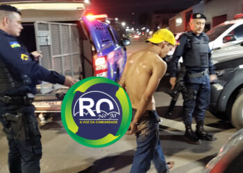 Pega ladrão é a população pegou “ladrão de fio de veículo”