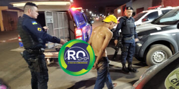 Pega ladrão é a população pegou “ladrão de fio de veículo”