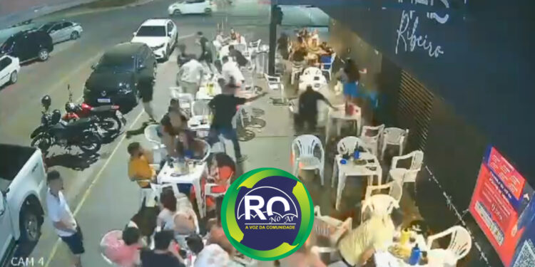 Veja o vídeo no momento exato da execução de um homem em bar em PVH