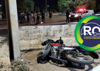 Veja o vídeo: Motociclista morreu após atingir mureta da BR-364 Porto Velho -RO