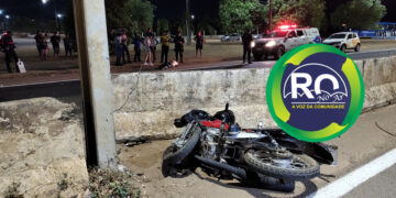 Veja o vídeo: Motociclista morreu após atingir mureta da BR-364 Porto Velho -RO