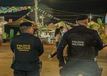 Fiscalização e garantia da ordem pública foram mantidas pelas forças de segurança durante o Arraial Flor do Maracujá, em Porto Velho
