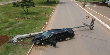 Rondônia registra mais de 100 colisões de veículos em postes de energia este ano