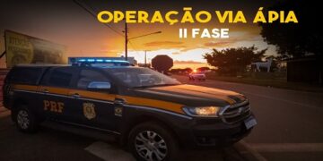 PRF dará início à segunda fase da Operação Via Ápia em Rondônia