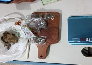 CASAL SUSPEITO DE TRÁFICO DE DROGAS É PRESO PELA POLÍCIA MILITAR