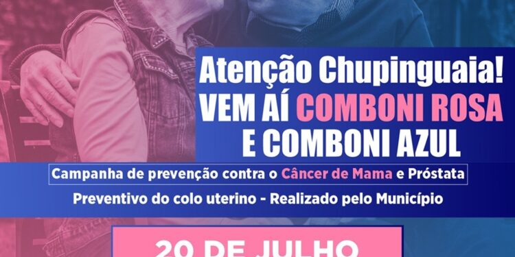 Sábado é dia de prevenção ao câncer em Chupinguaia; ASSDACO realiza campanhas Comboni Rosa e Comboni Azul