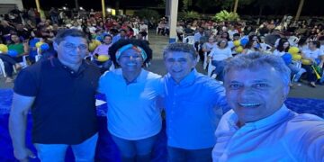 Silvia Cristina prestigia lançamento da pré-candidatura de Zé Carlos do Morumbi a prefeito de Presidente Médici