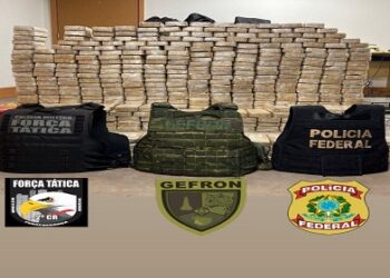 PF em ação conjunta apreende 429 tabletes de entorpecentes em Mato Grosso
