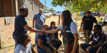Em visita a Jaci-Paraná e Nova Mutúm, Euma Tourinho destaca o sentimento de pertencimento da população