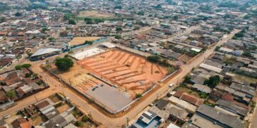 Obras de revitalização do Parque do Abobrão na zona Sul de Porto Velho estão em andamento