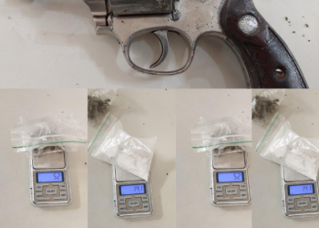 Polícia Militar prende homem por tráfico de drogas e apreende arma de fogo