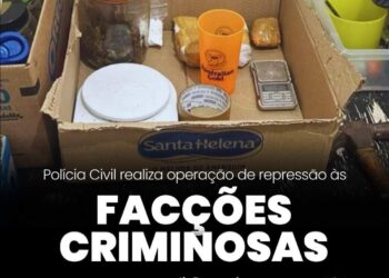 POLÍCIA CIVIL REALIZA OPERAÇÃO DE REPRESSÃO ÀS FACÇÕES CRIMINOSAS EM JI-PARANÁ
