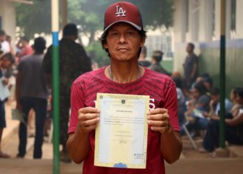 MP Itinerante: Aos 50 anos, autônomo obtém documento para emitir certidão de nascimento