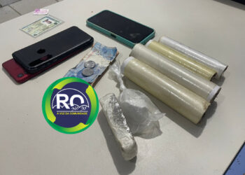 Dupla é preso com droga no bairro São Sebastião