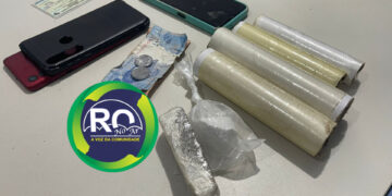 Dupla é preso com droga no bairro São Sebastião