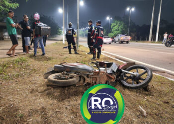 Fatalidade: Motociclista morreu ao colidir com o poste