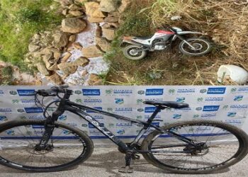 Polícia Militar recupera moto e bicicleta furtadas