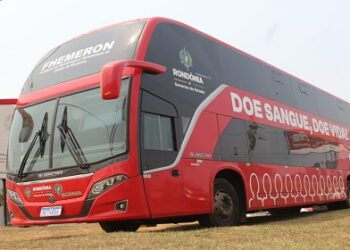 Unidade móvel passa a fortalecer ações de coleta de sangue desenvolvidas pelo Governo de RO