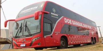 Unidade móvel passa a fortalecer ações de coleta de sangue desenvolvidas pelo Governo de RO