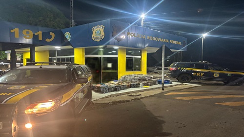 Em Guaraí/TO, PRF realiza maior apreensão de drogas do ano no Tocantins