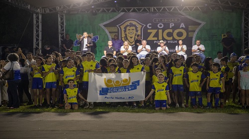 ESPORTE – Abertura da 2ª edição da Copa Zico contou com a presença do ex-jogador, em Porto Velho