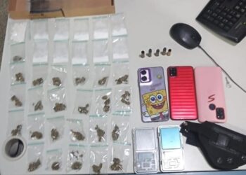 Polícia Militar prende homem por tráfico de drogas