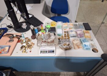Ariquemes – Abordagem policial resulta em apreensão de mais de 1 kg de drogas