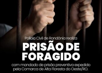 POLÍCIA CIVIL PRENDE FORAGIDO NO TERMINAL RODOVIÁRIO DE VILHENA POR CRIMES DE VIOLÊNCIA DOMÉSTICA E TENTATIVA DE HOMICÍDIO