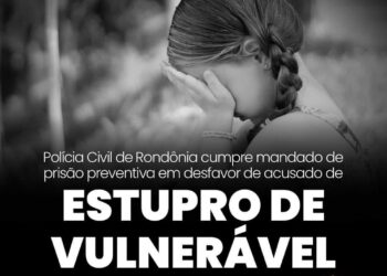 POLÍCIA CIVIL PRENTE ACUSADO DE ESTUPRO DE VULNERÁVEL