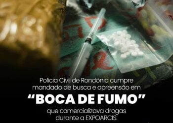 POLÍCIA CIVIL DEFLAGRA OPERAÇÃO E CUMPRE MANDADO DE BUSCA EM BOCA DE FUMO DURANTE EXPOARCIS