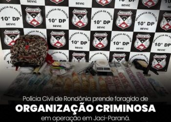 POLÍCIA CIVIL PRENDE FORAGIDO DE ORGANIZAÇÃO CRIMINOSA EM OPERAÇÃO EM JACI-PARANÁ