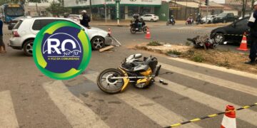 Quatro vítimas são socorridas ao JPII após colisão com veículo