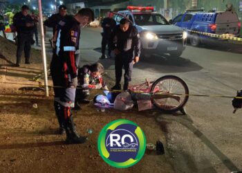 A tiros ciclista é morto na zona leste de Porto Velho
