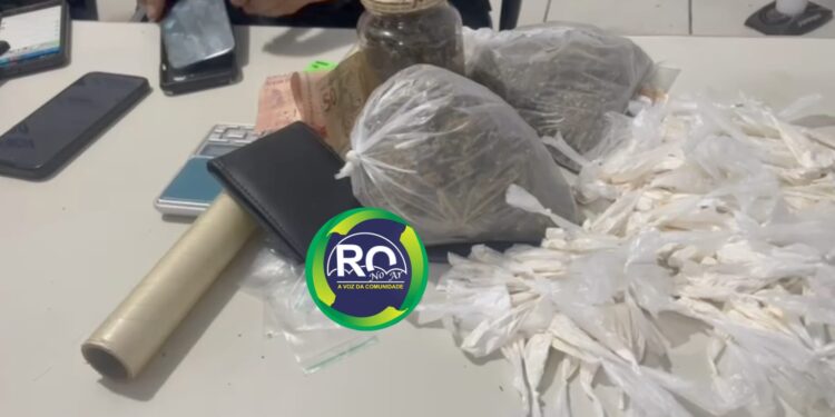 Ação rápida da PM retirou traficante da rua