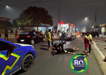 Grave acidente de trânsito na zona leste de PVH
