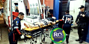 Motociclista tentou fugir de assalto é foi baleado