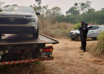 Presidente Médici – Polícia Militar recupera veículo furtado em Ji-Paraná