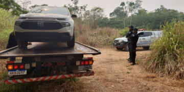 Presidente Médici – Polícia Militar recupera veículo furtado em Ji-Paraná