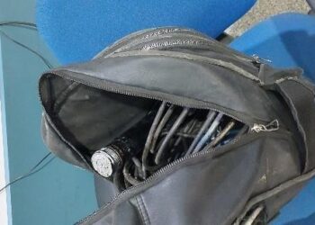 Polícia Militar prende homem por furto de fios em faculdade