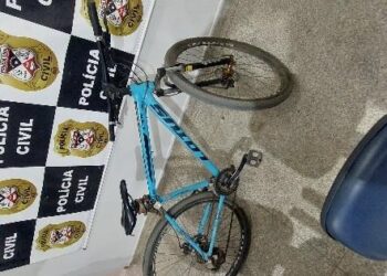 Adolescente e homem são detidos em Ariquemes por furto de bicicleta