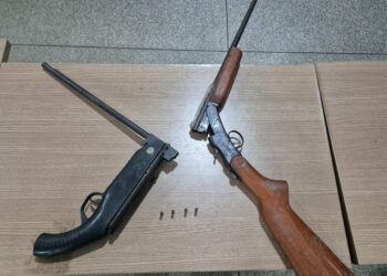 10º BPM – POLÍCIA MILITAR APREENDE DUAS ARMAS DE FOGO