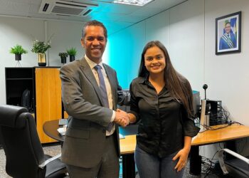 Dra. Taíssa e secretário da Sefin dialogam sobre a viabilização de Free Shops em Guajará-Mirim